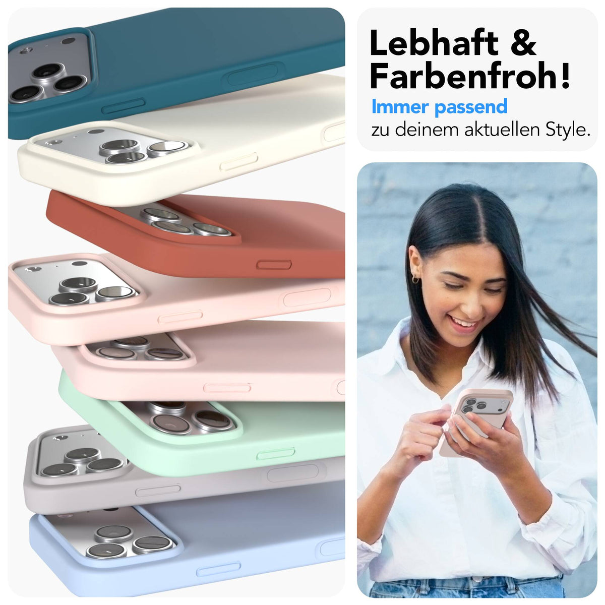 iPhone 18 Pro Max premium Silikonhülle mit MagSafe