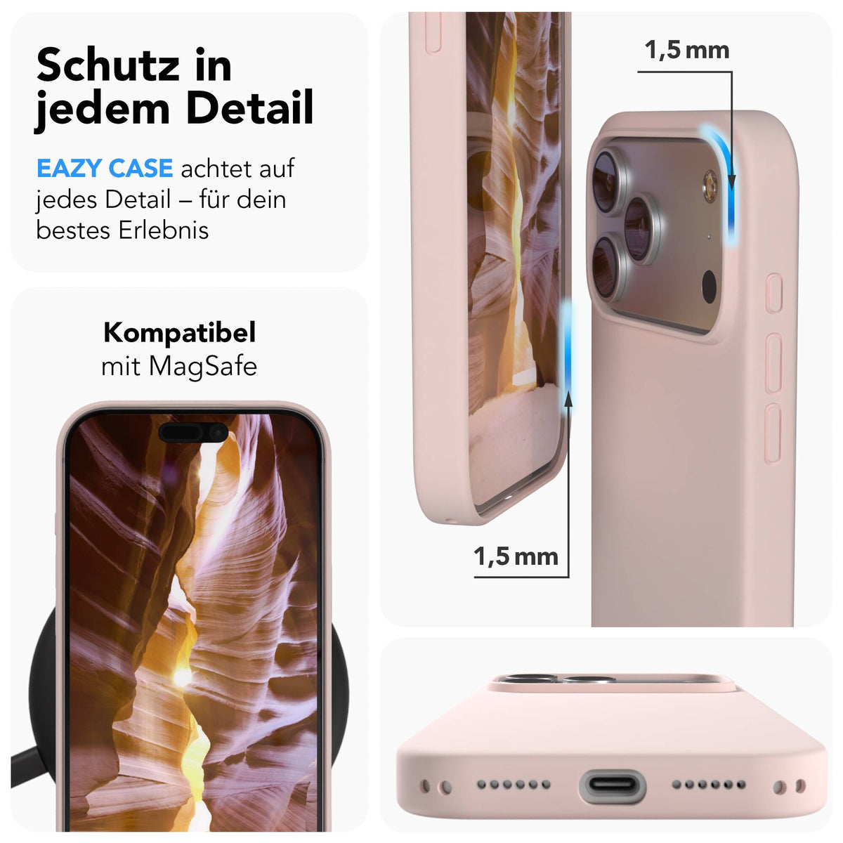 iPhone 18 Pro Max premium Silikonhülle mit MagSafe