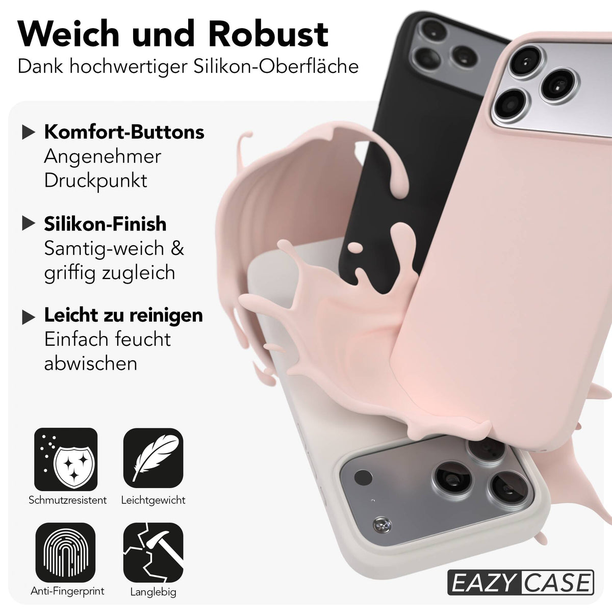 iPhone 18 Pro Max premium Silikonhülle mit MagSafe