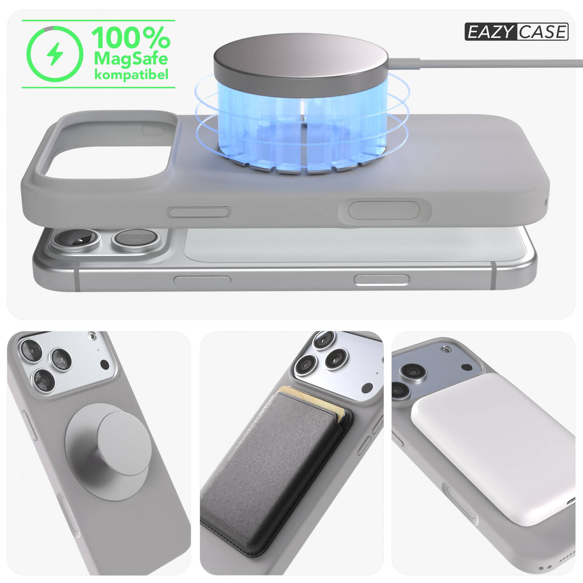 iPhone 18 Pro Max premium Silikonhülle mit MagSafe
