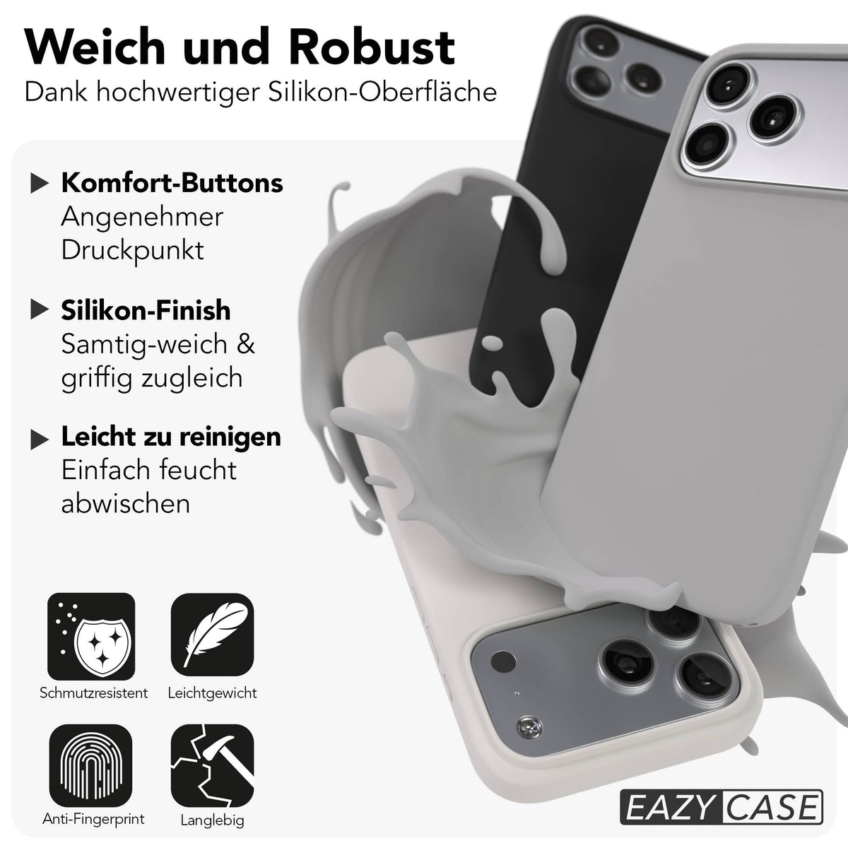 iPhone 18 Pro Max premium Silikonhülle mit MagSafe