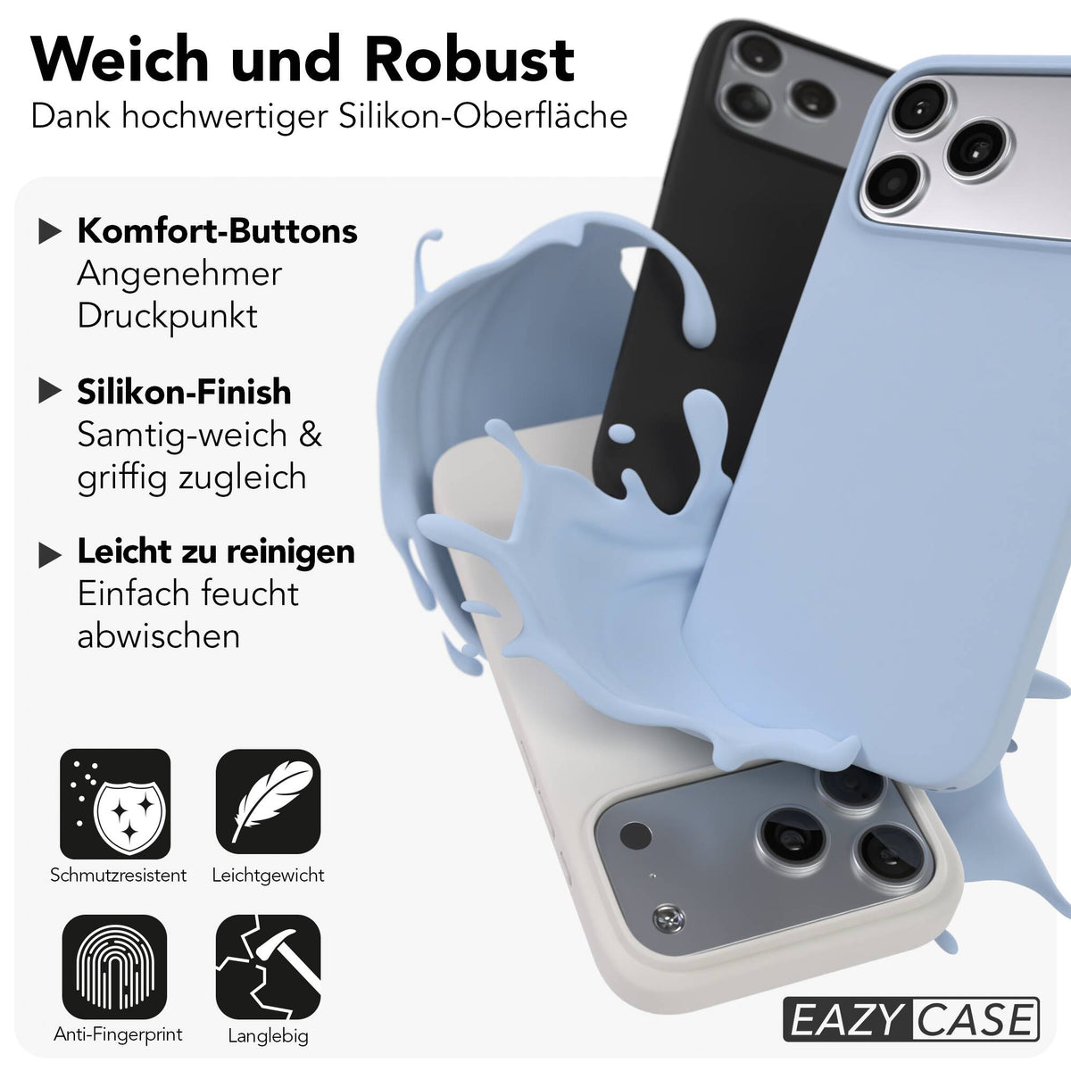 iPhone 18 Pro Max premium Silikonhülle mit MagSafe
