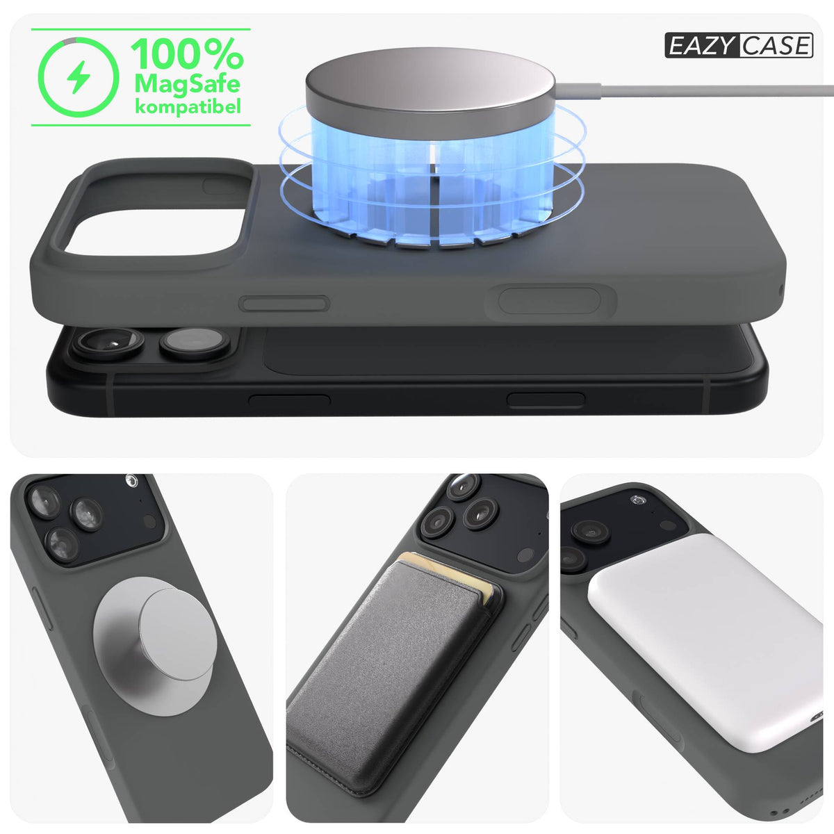 iPhone 18 Pro Max premium Silikonhülle mit MagSafe