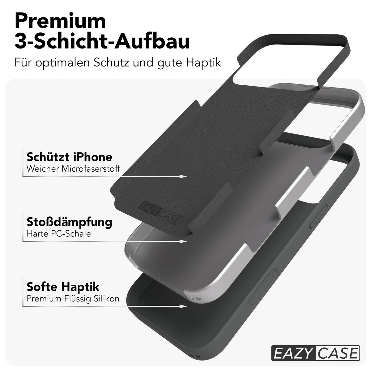iPhone 18 Pro Max premium Silikonhülle mit MagSafe