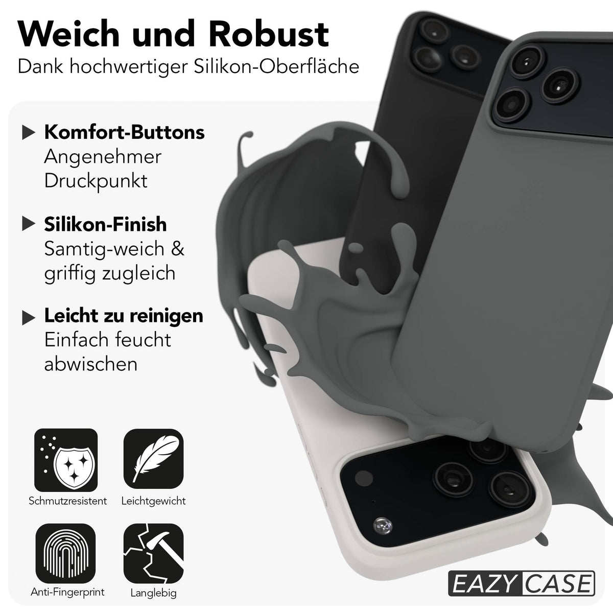 iPhone 18 Pro Max premium Silikonhülle mit MagSafe