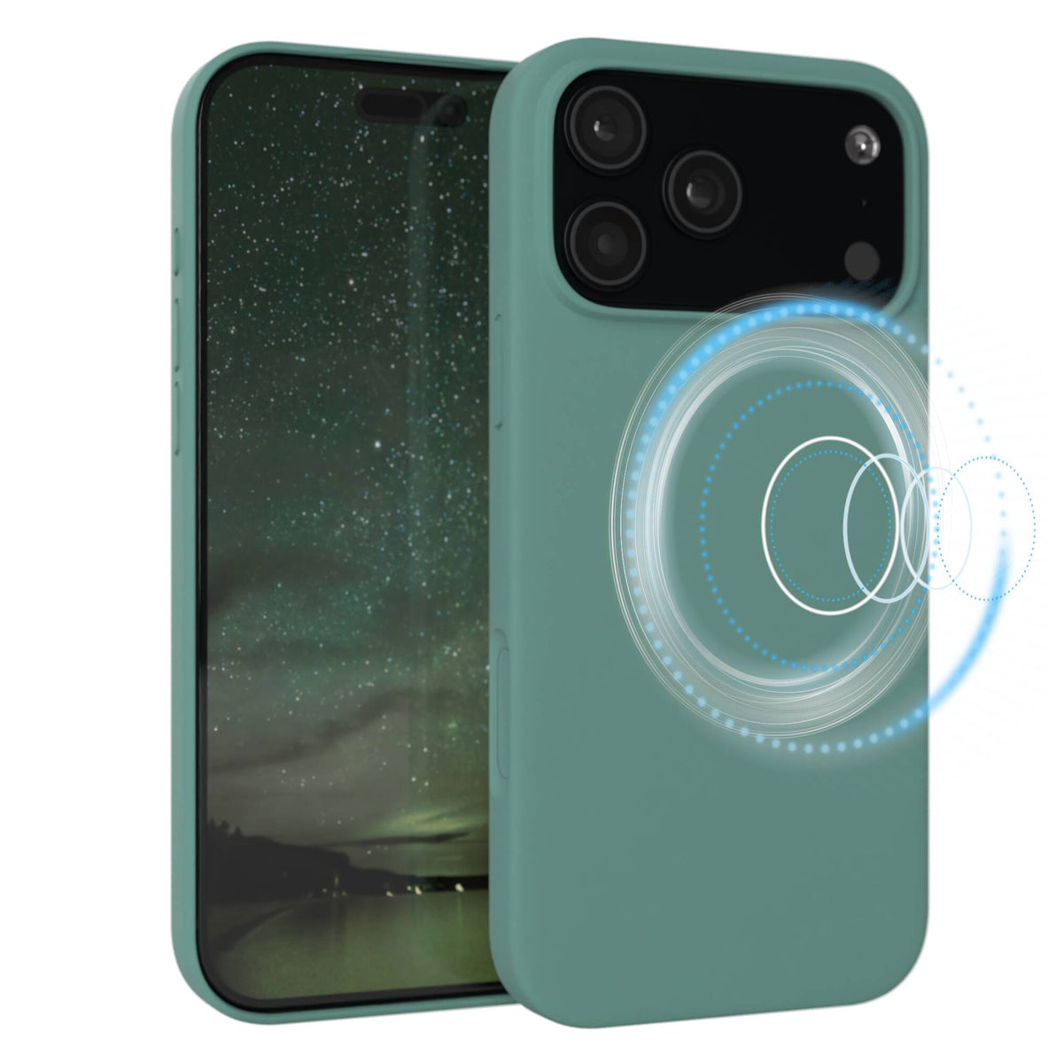 iPhone 18 Pro Max premium Silikonhülle mit MagSafe