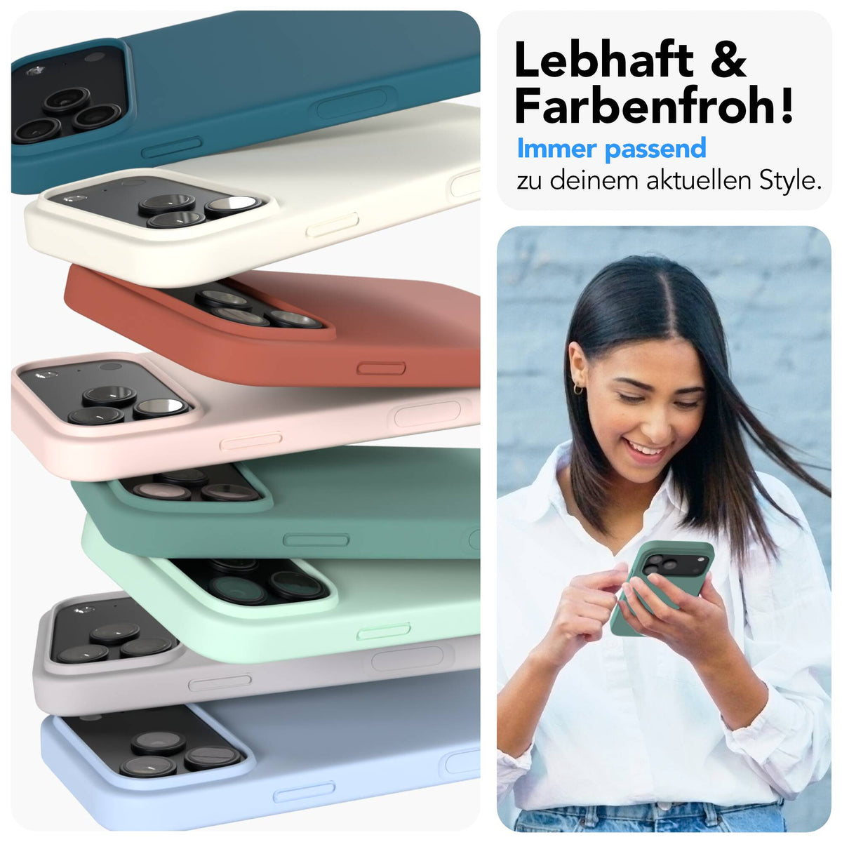 iPhone 18 Pro Max premium Silikonhülle mit MagSafe
