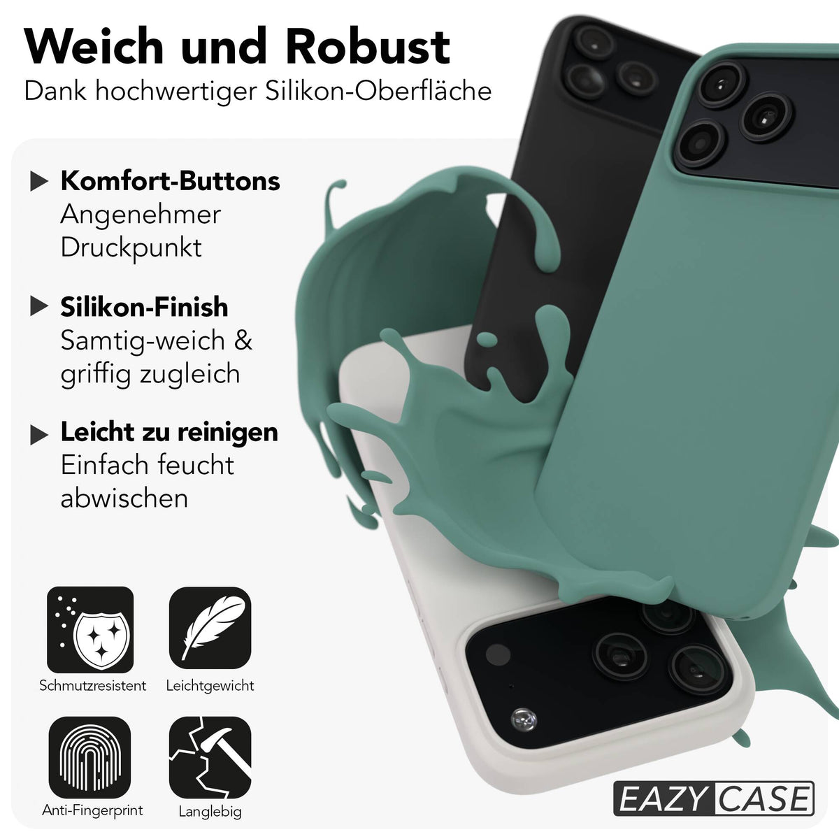 iPhone 18 Pro Max premium Silikonhülle mit MagSafe