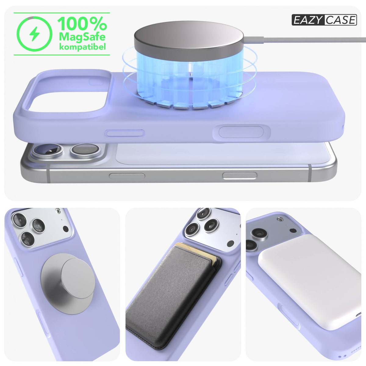 iPhone 18 Pro Max premium Silikonhülle mit MagSafe