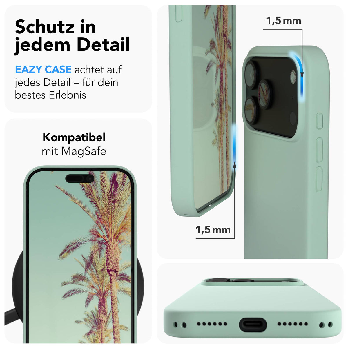 iPhone 18 Pro Max premium Silikonhülle mit MagSafe