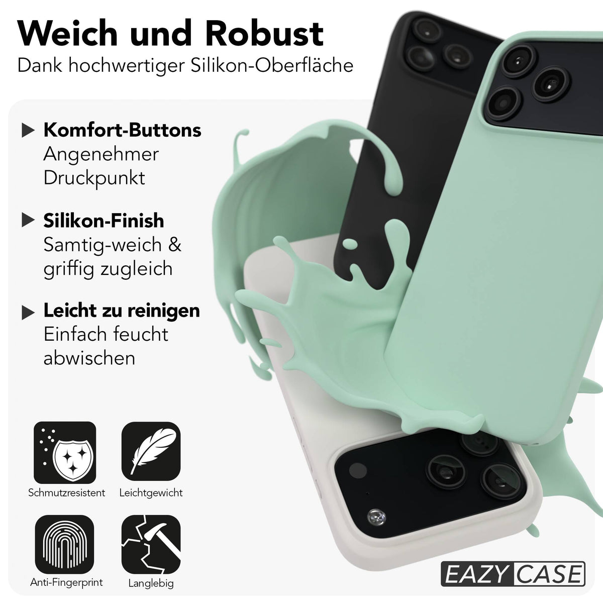 iPhone 18 Pro Max premium Silikonhülle mit MagSafe