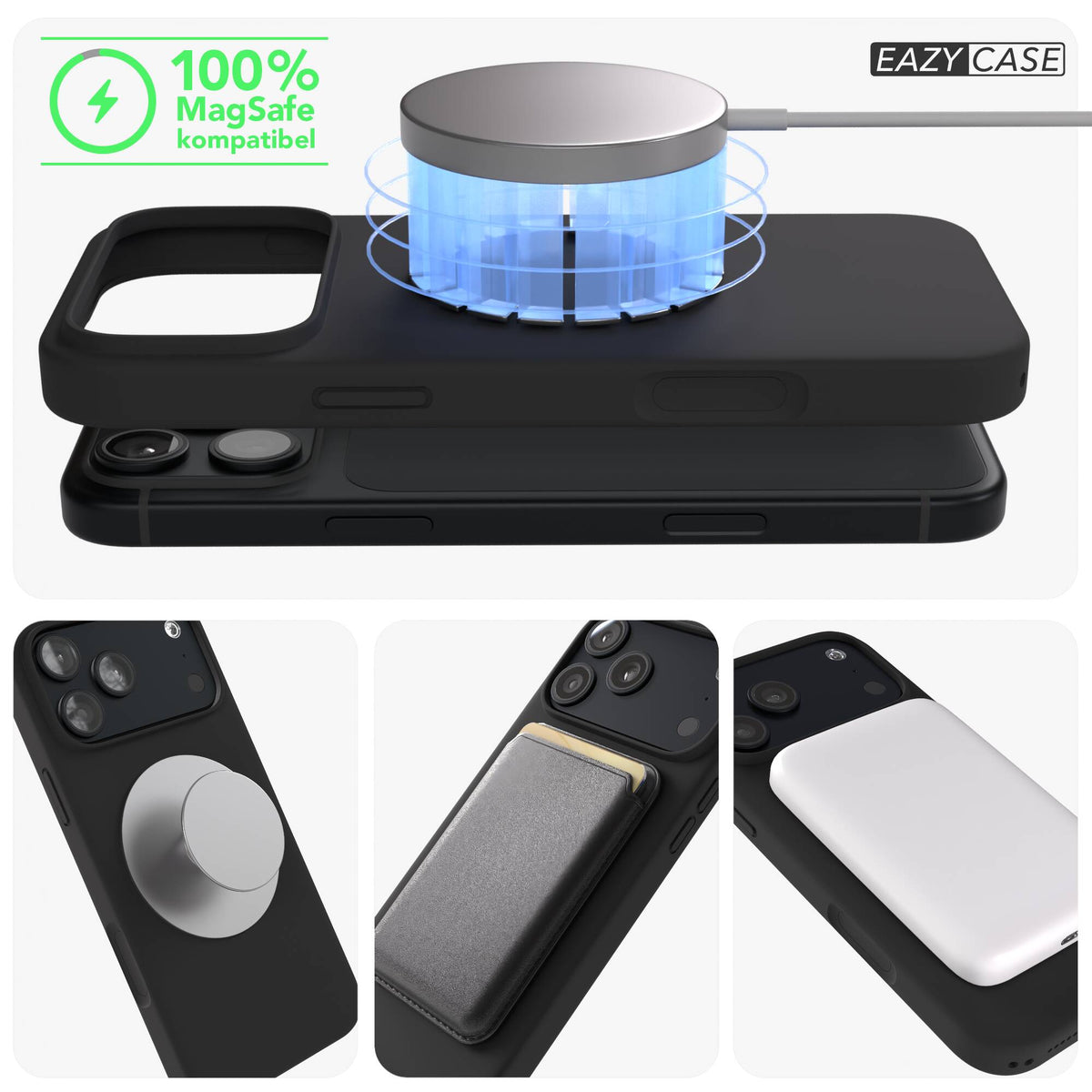 iPhone 18 Pro Max premium Silikonhülle mit MagSafe