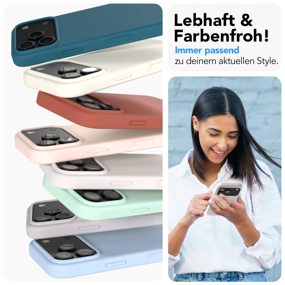 iPhone 18 Pro premium Silikonhülle mit MagSafe