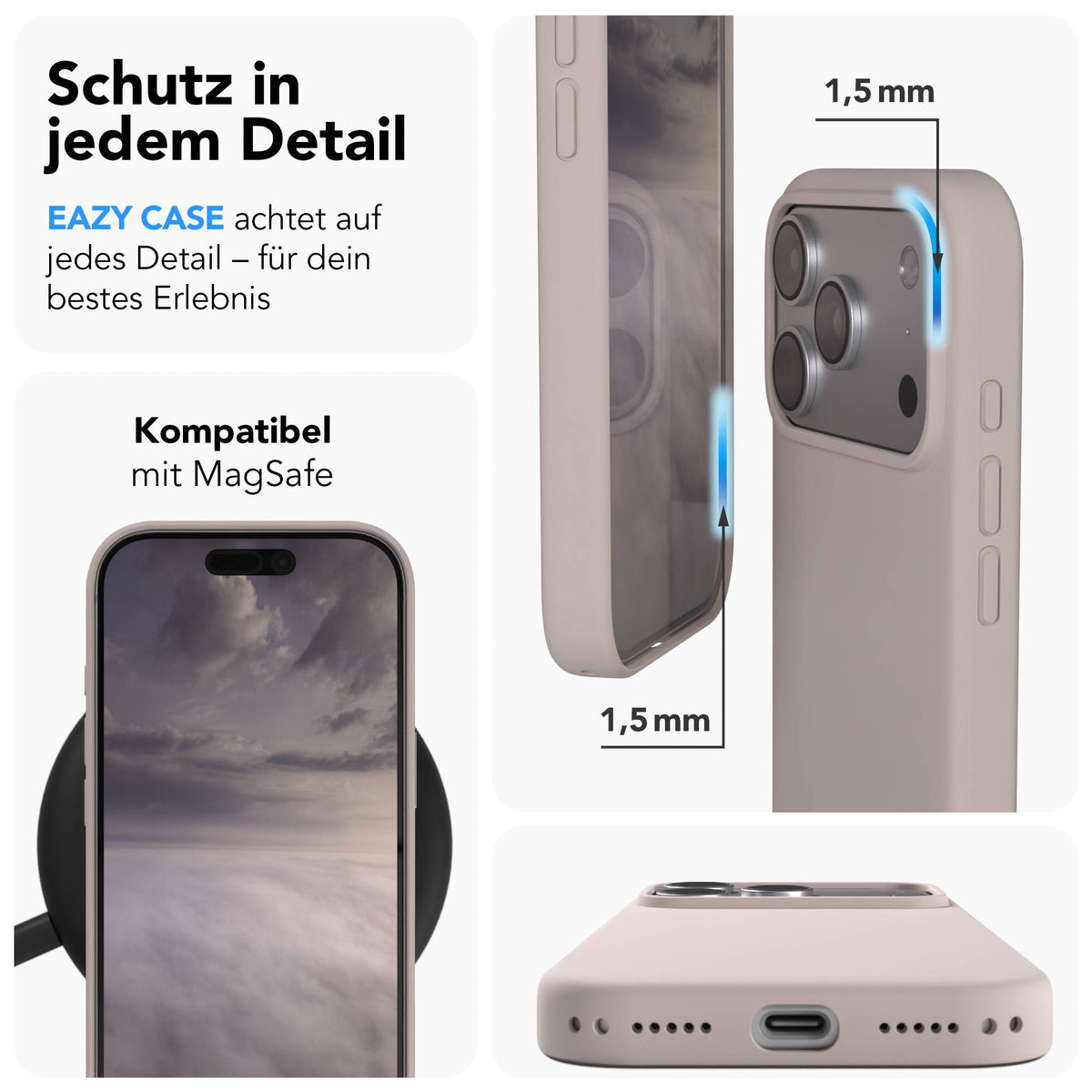 iPhone 18 Pro premium Silikonhülle mit MagSafe