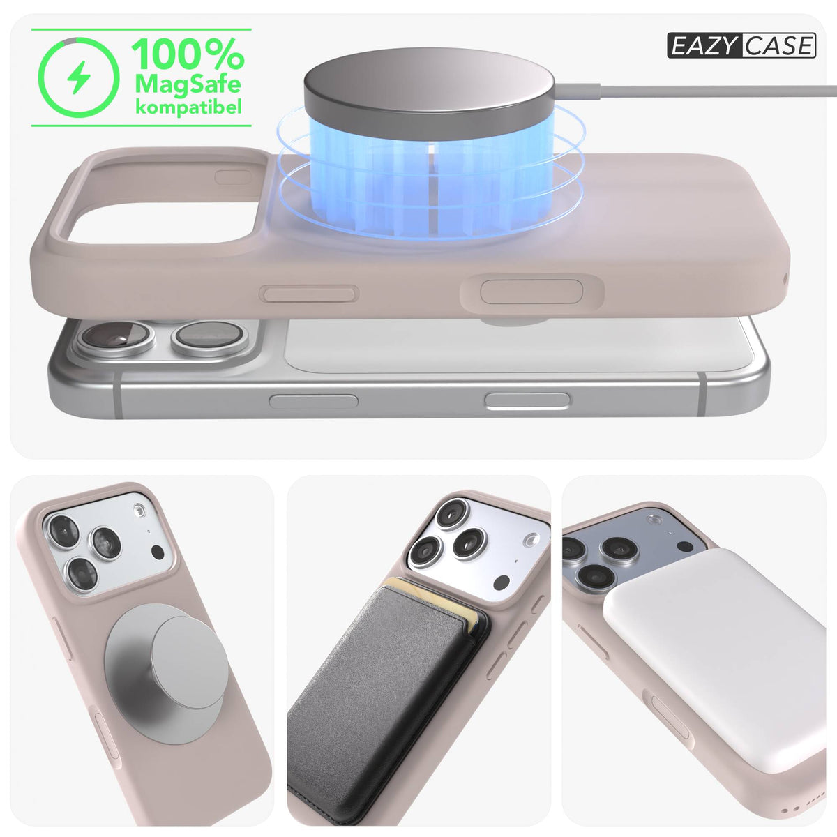 iPhone 18 Pro premium Silikonhülle mit MagSafe