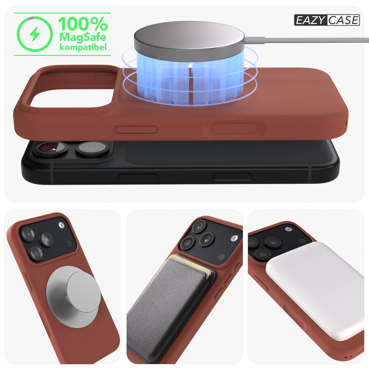 iPhone 18 Pro premium Silikonhülle mit MagSafe