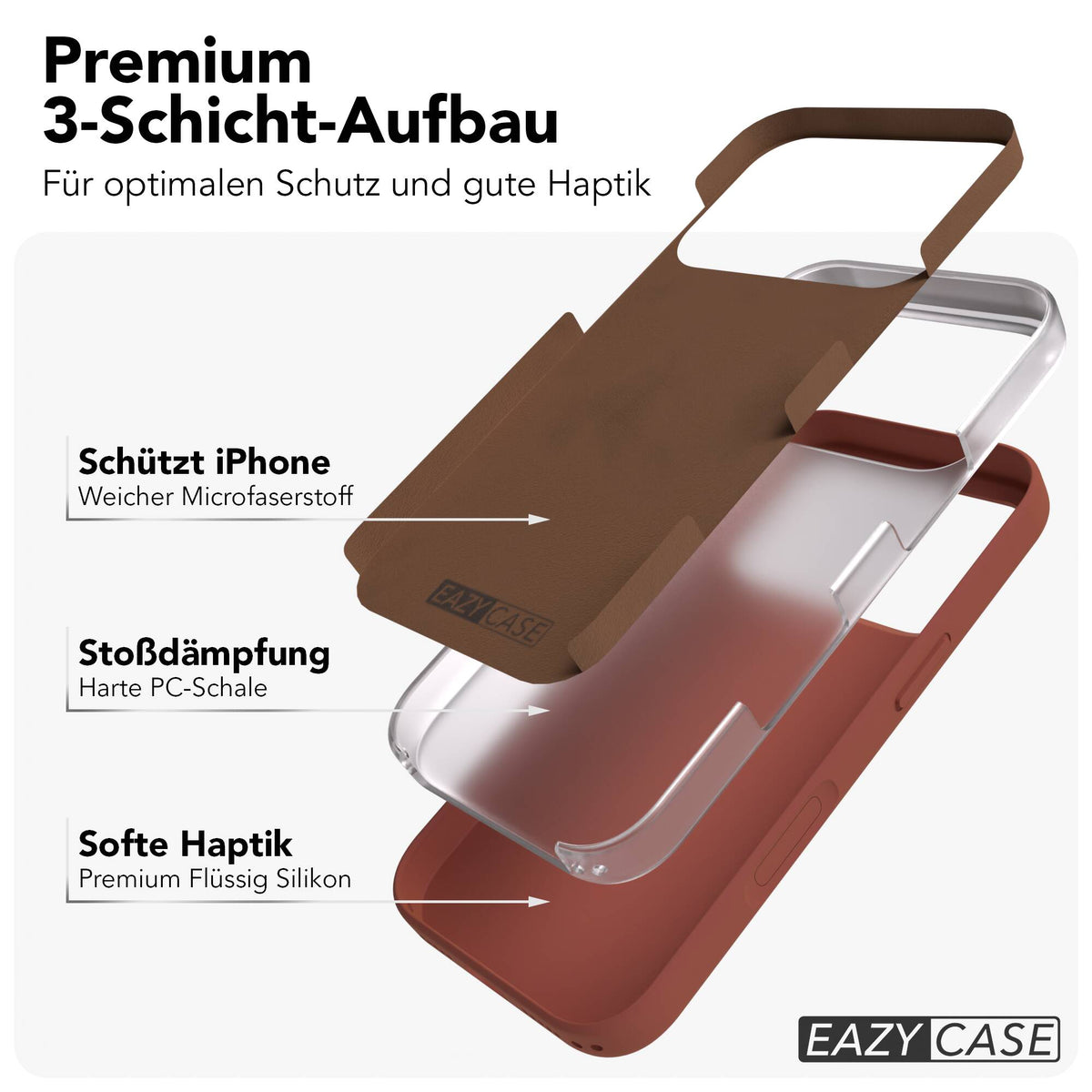 iPhone 18 Pro premium Silikonhülle mit MagSafe