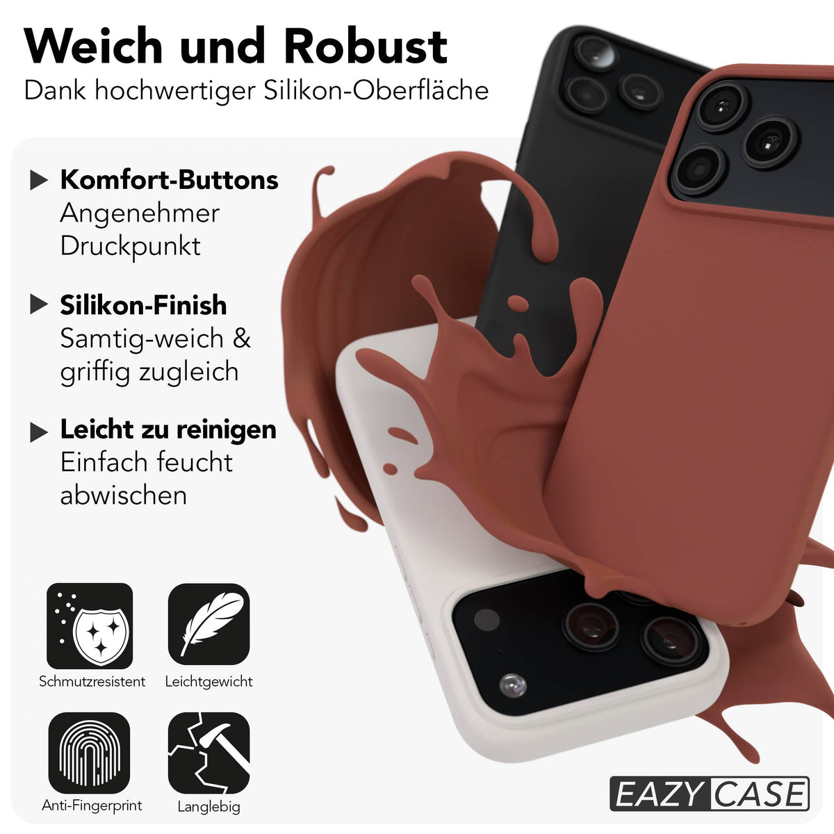 iPhone 18 Pro premium Silikonhülle mit MagSafe