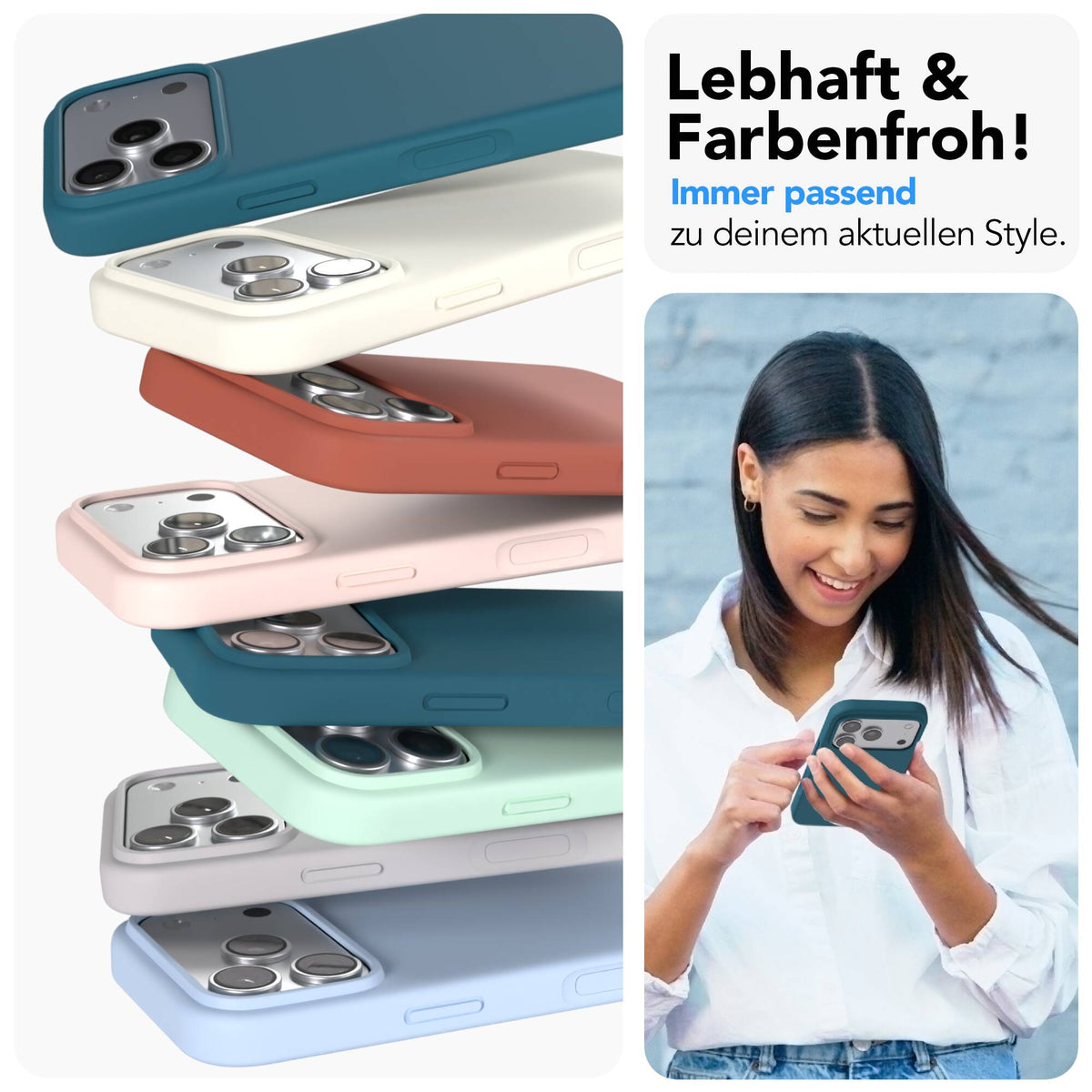 iPhone 18 Pro premium Silikonhülle mit MagSafe