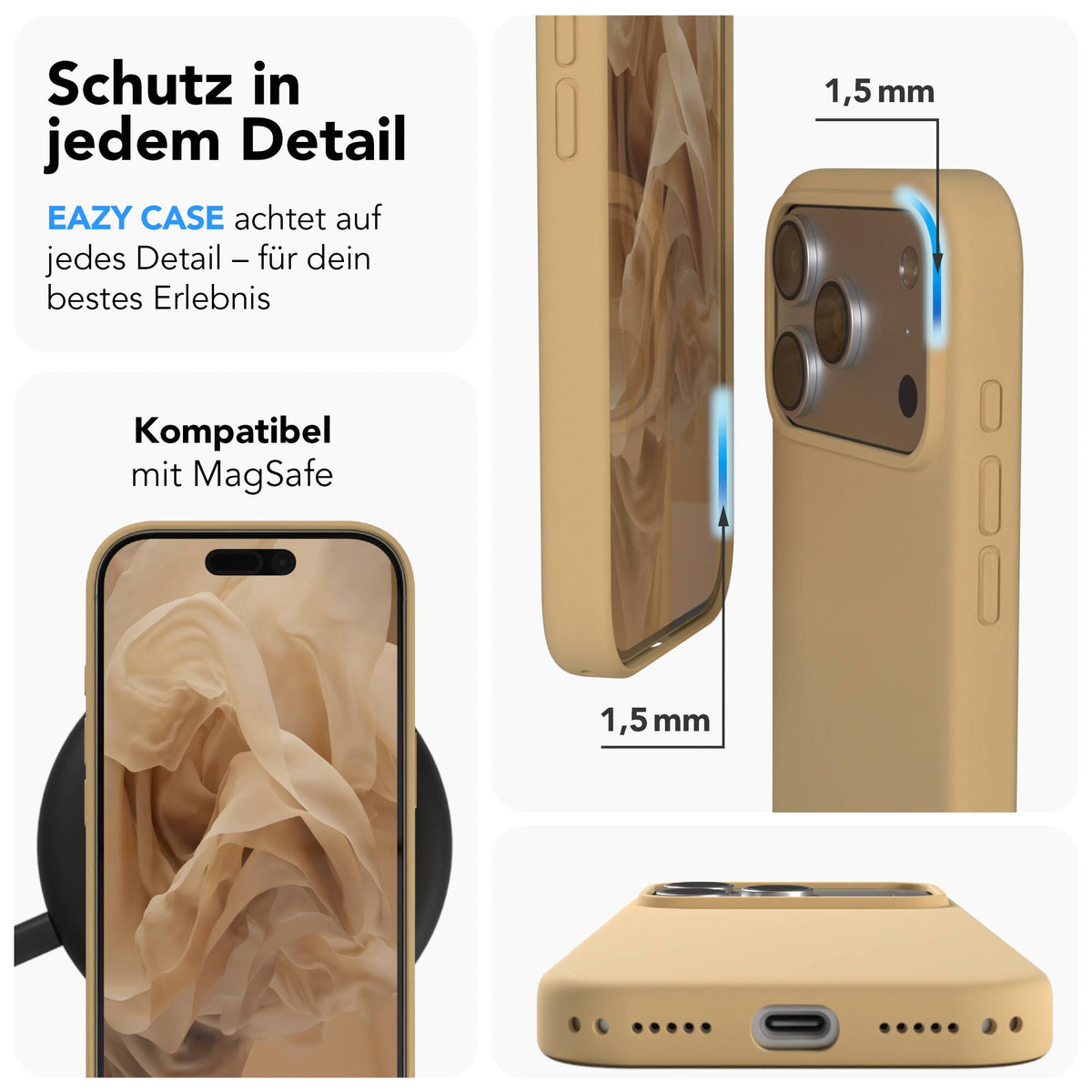 iPhone 18 Pro premium Silikonhülle mit MagSafe