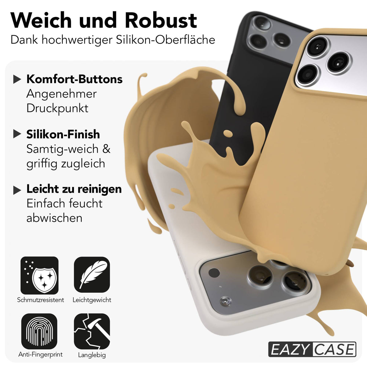 iPhone 18 Pro premium Silikonhülle mit MagSafe