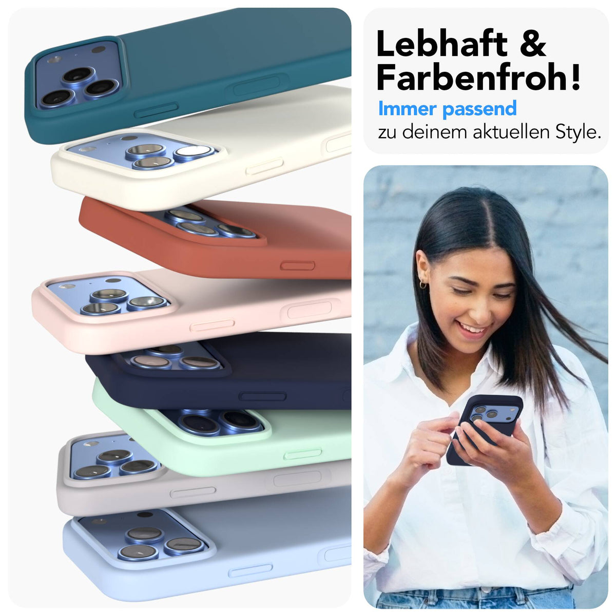 iPhone 18 Pro premium Silikonhülle mit MagSafe