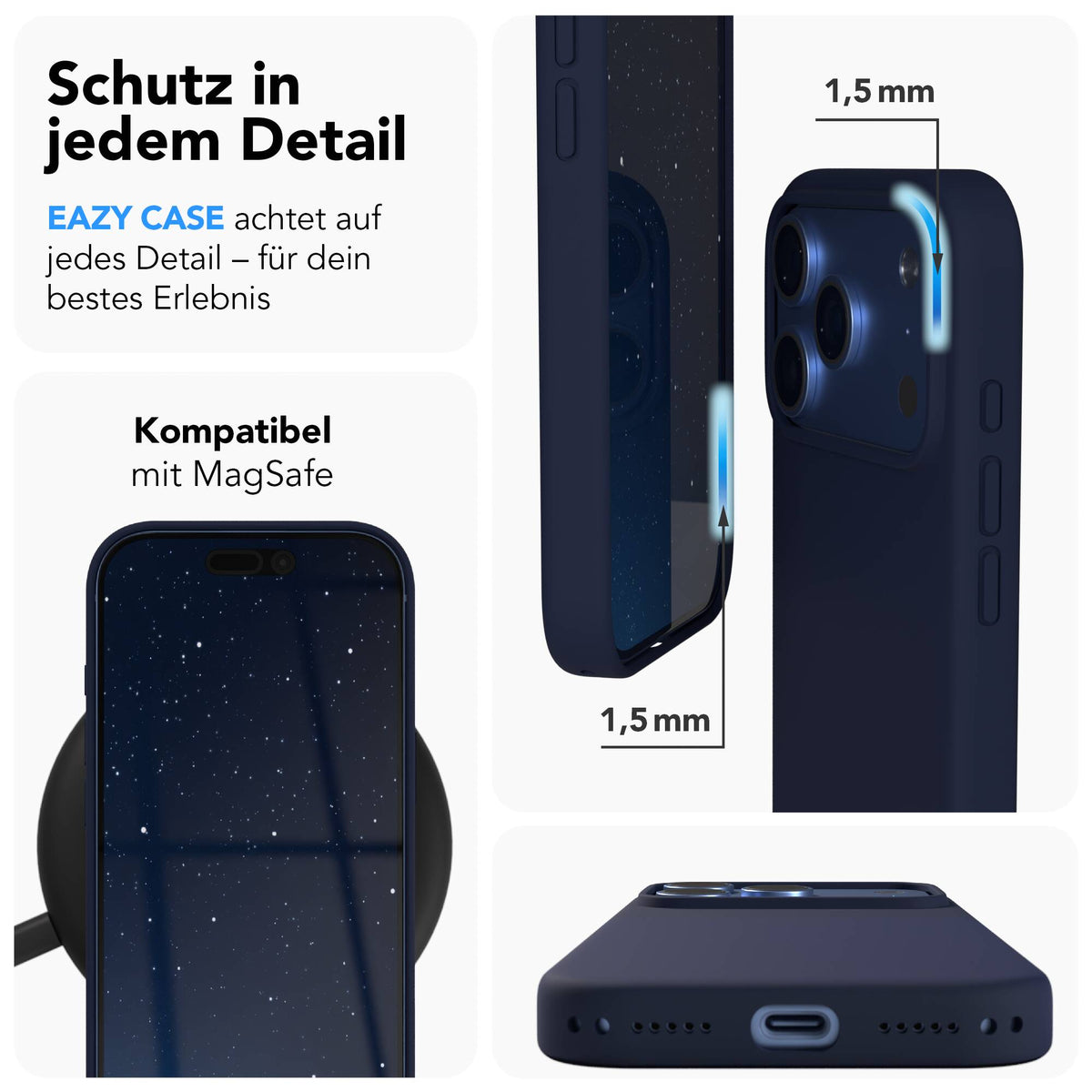 iPhone 18 Pro premium Silikonhülle mit MagSafe
