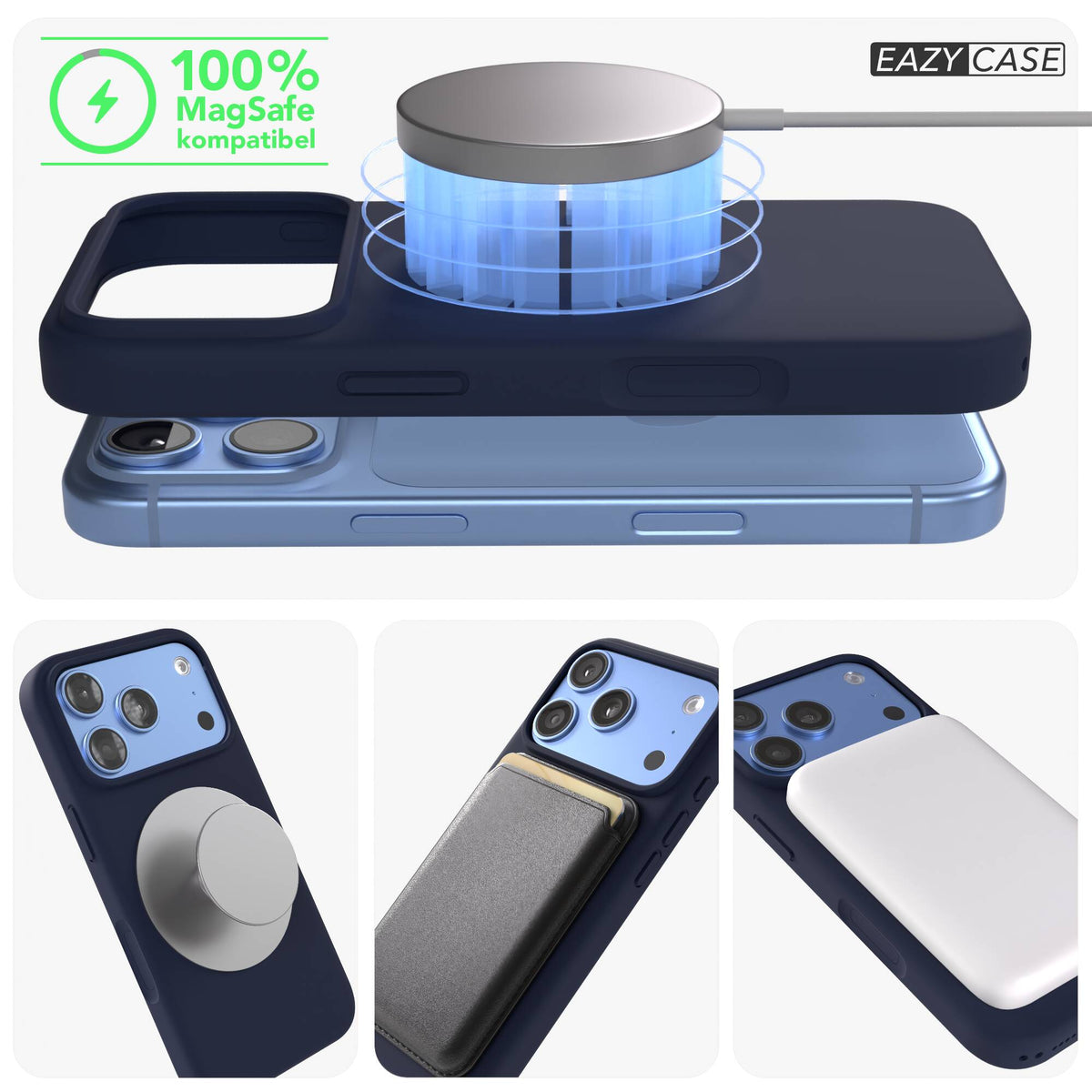 iPhone 18 Pro premium Silikonhülle mit MagSafe
