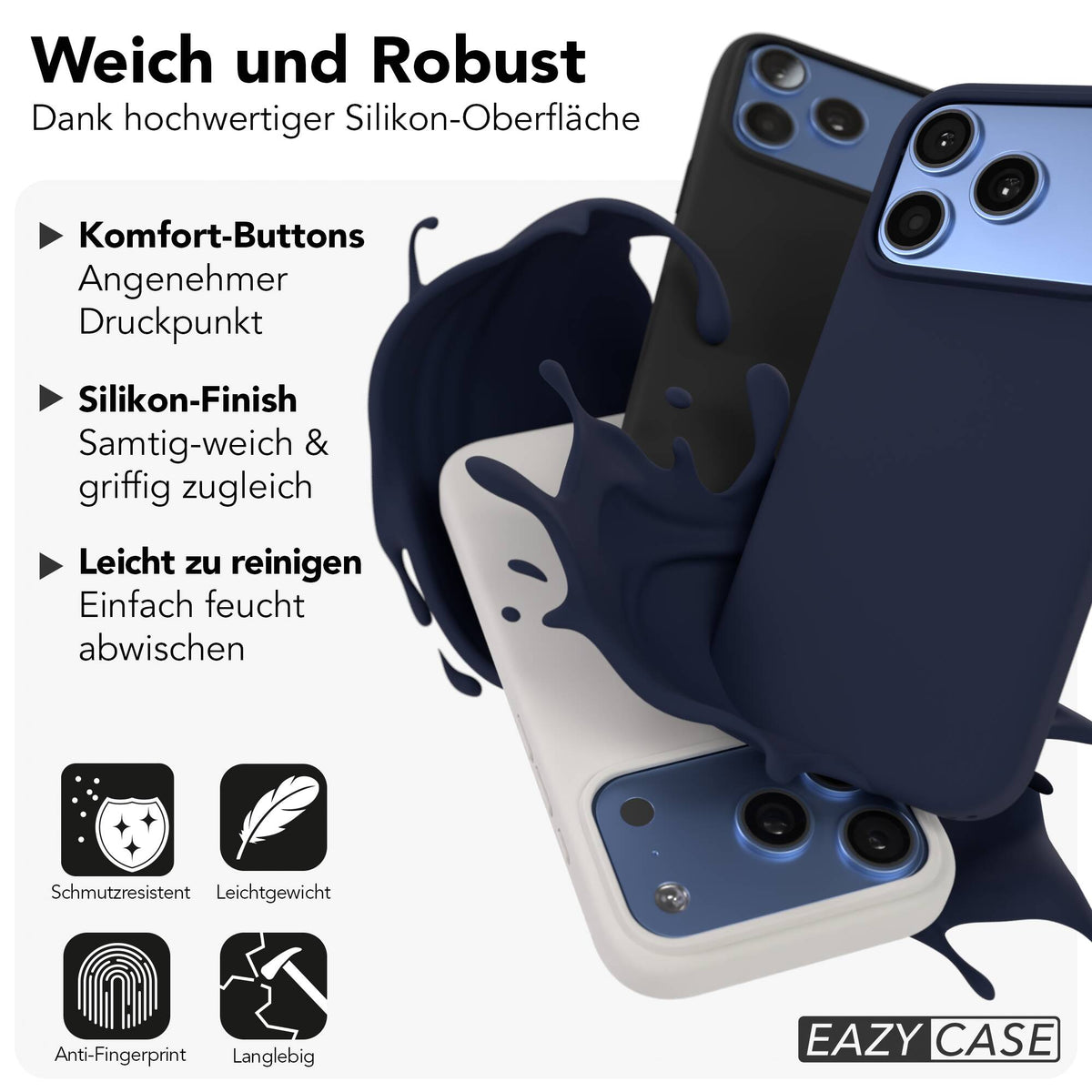 iPhone 18 Pro premium Silikonhülle mit MagSafe