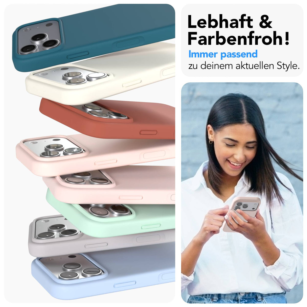 iPhone 18 Pro premium Silikonhülle mit MagSafe