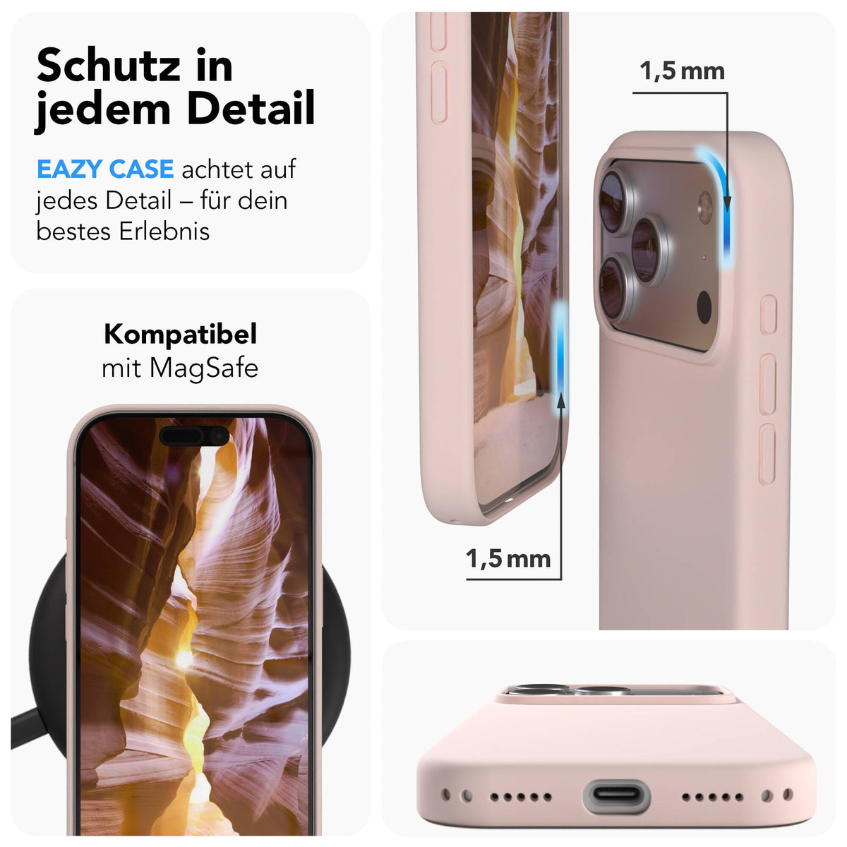 iPhone 18 Pro premium Silikonhülle mit MagSafe
