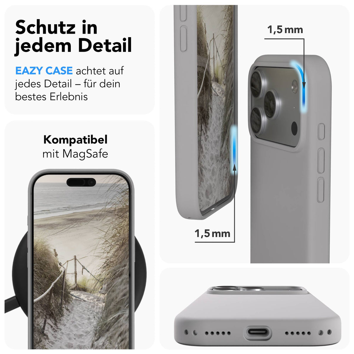 iPhone 18 Pro premium Silikonhülle mit MagSafe