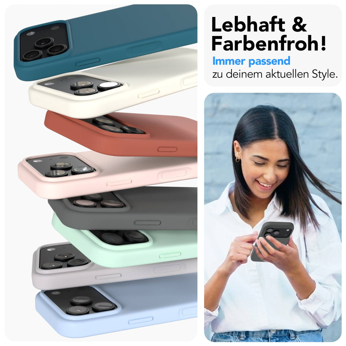 iPhone 18 Pro premium Silikonhülle mit MagSafe