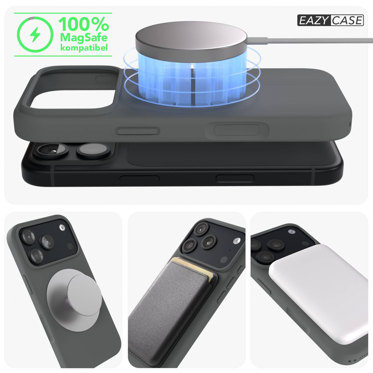 iPhone 18 Pro premium Silikonhülle mit MagSafe