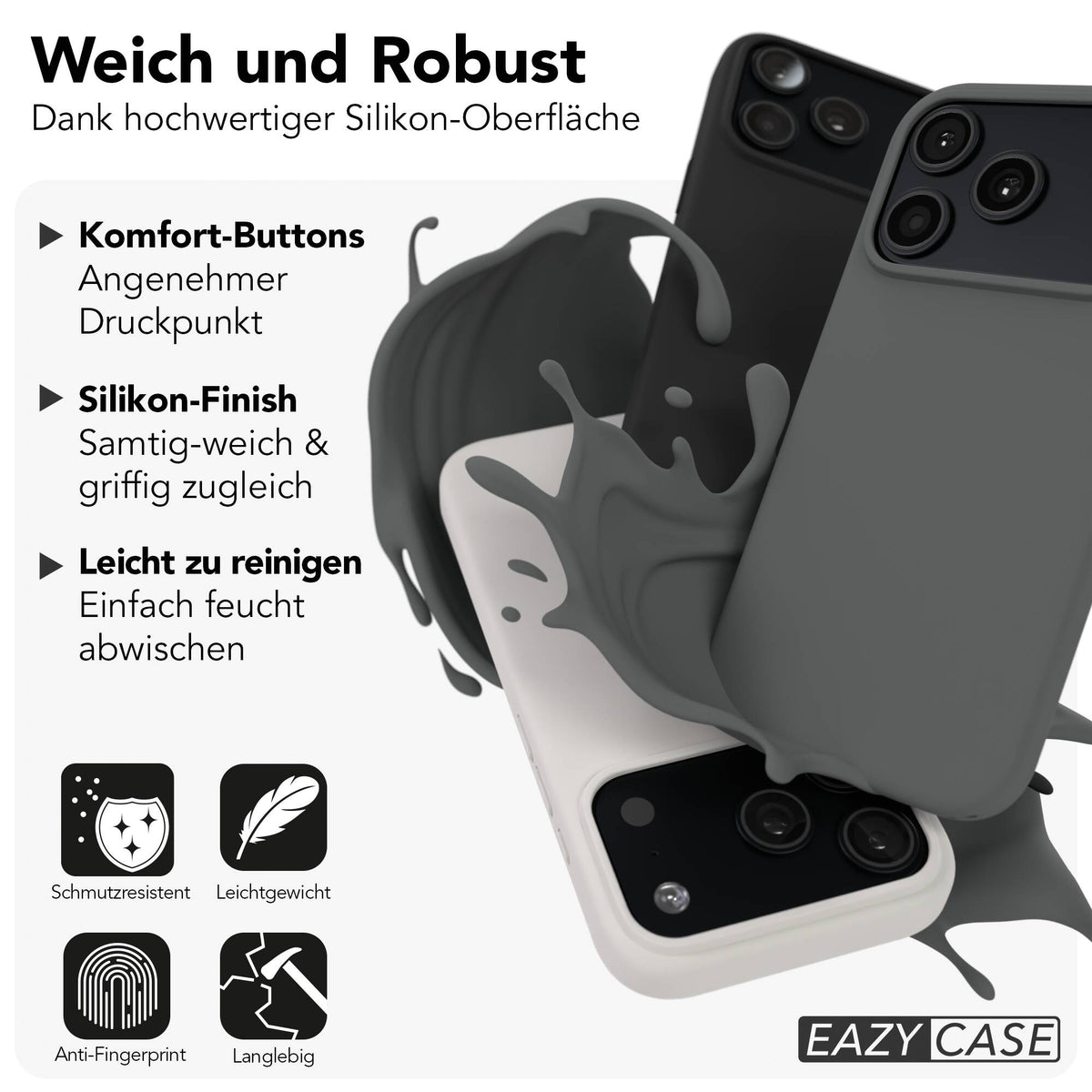 iPhone 18 Pro premium Silikonhülle mit MagSafe