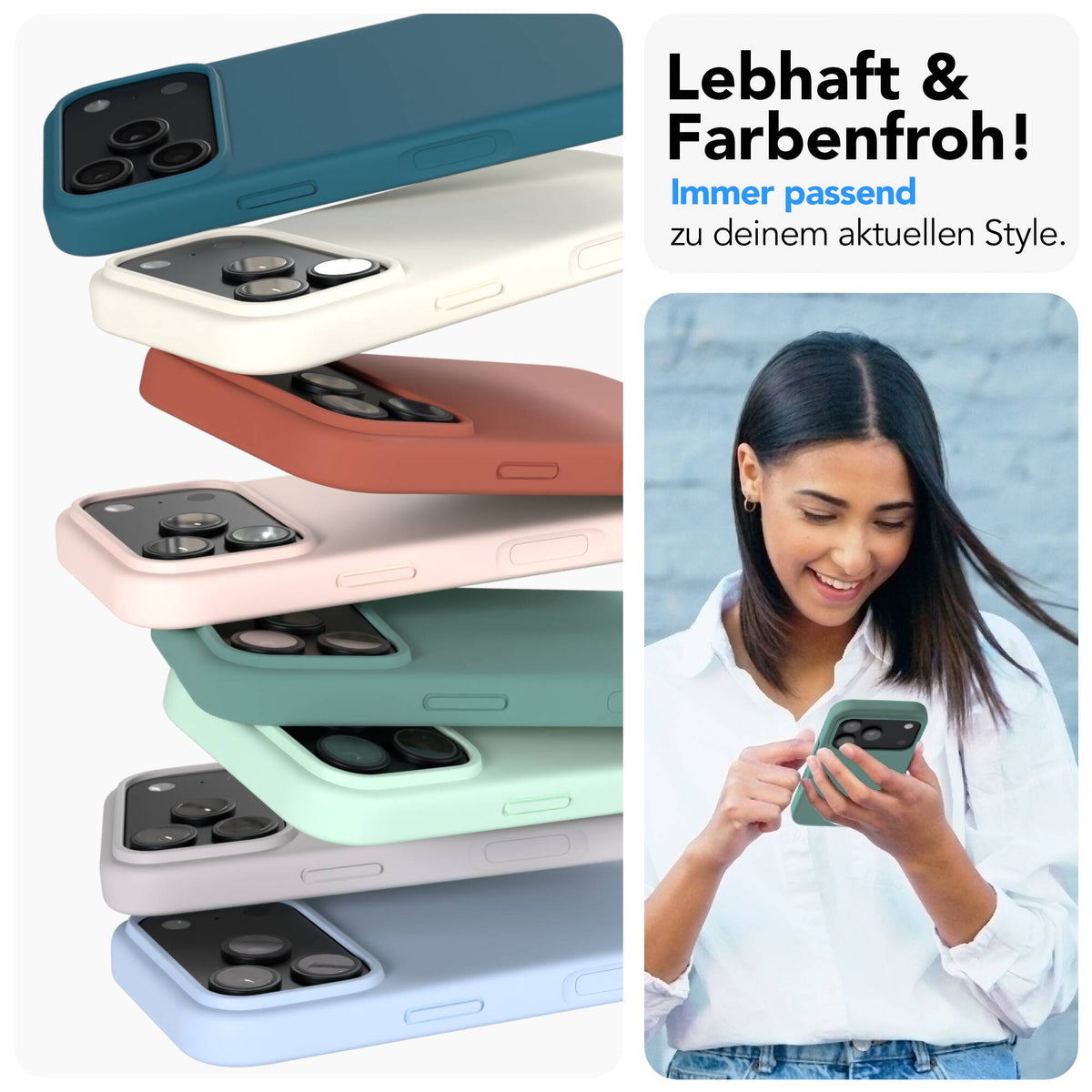iPhone 18 Pro premium Silikonhülle mit MagSafe