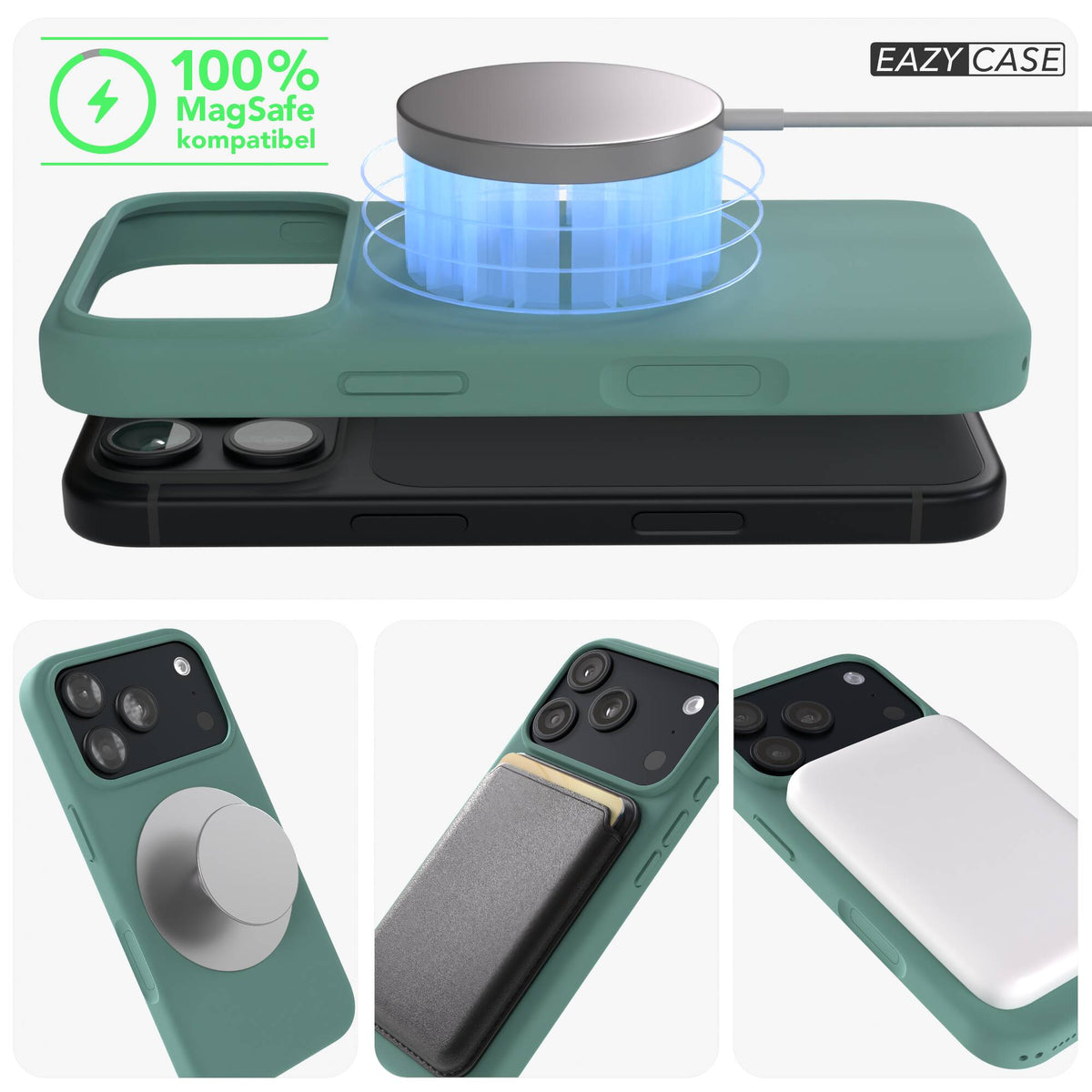 iPhone 18 Pro premium Silikonhülle mit MagSafe