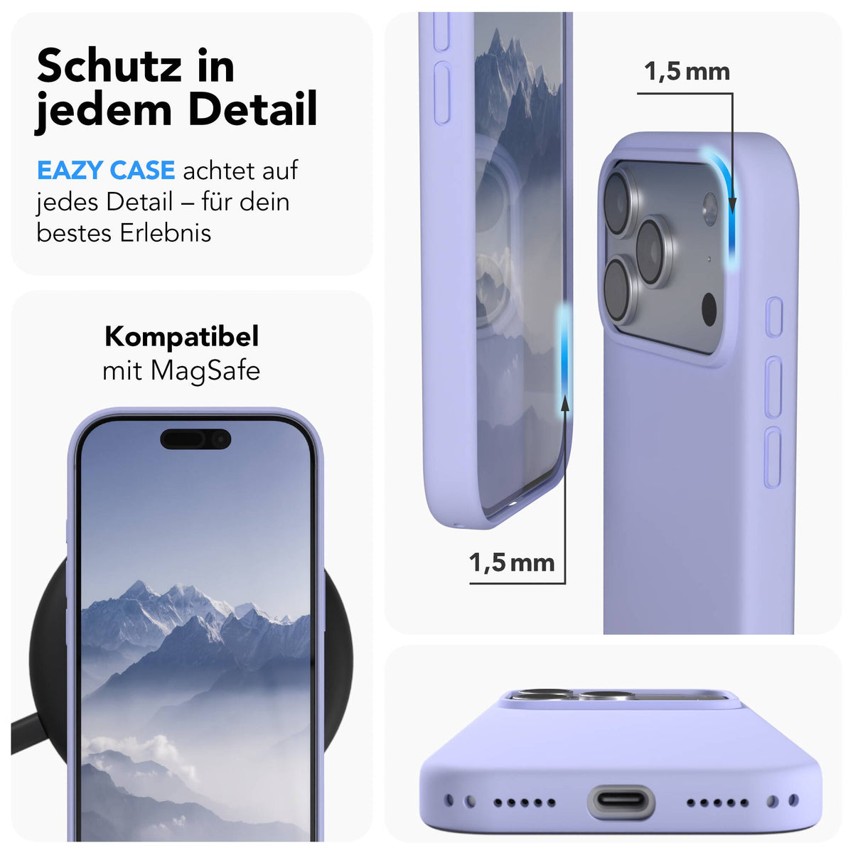 iPhone 18 Pro premium Silikonhülle mit MagSafe