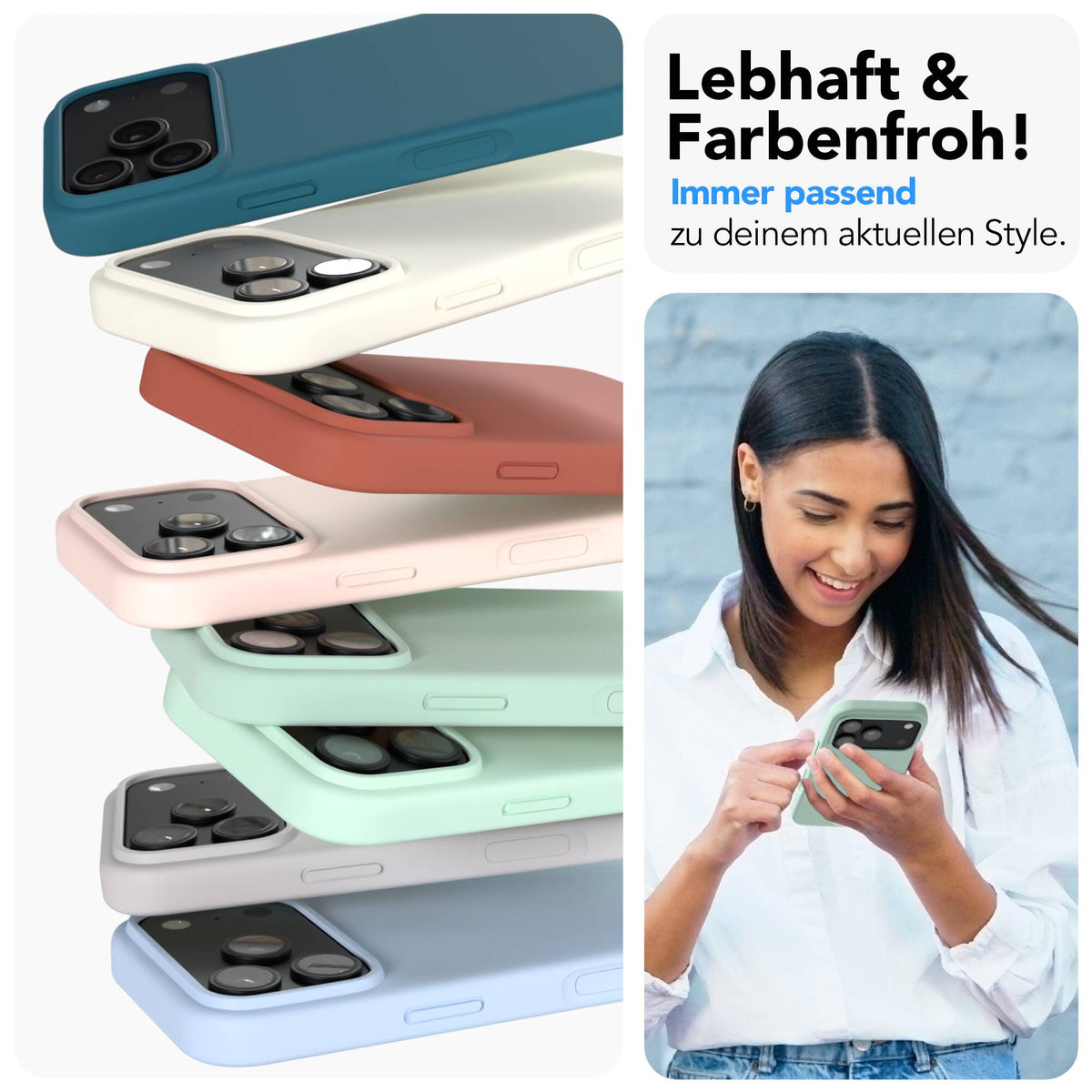 iPhone 18 Pro premium Silikonhülle mit MagSafe