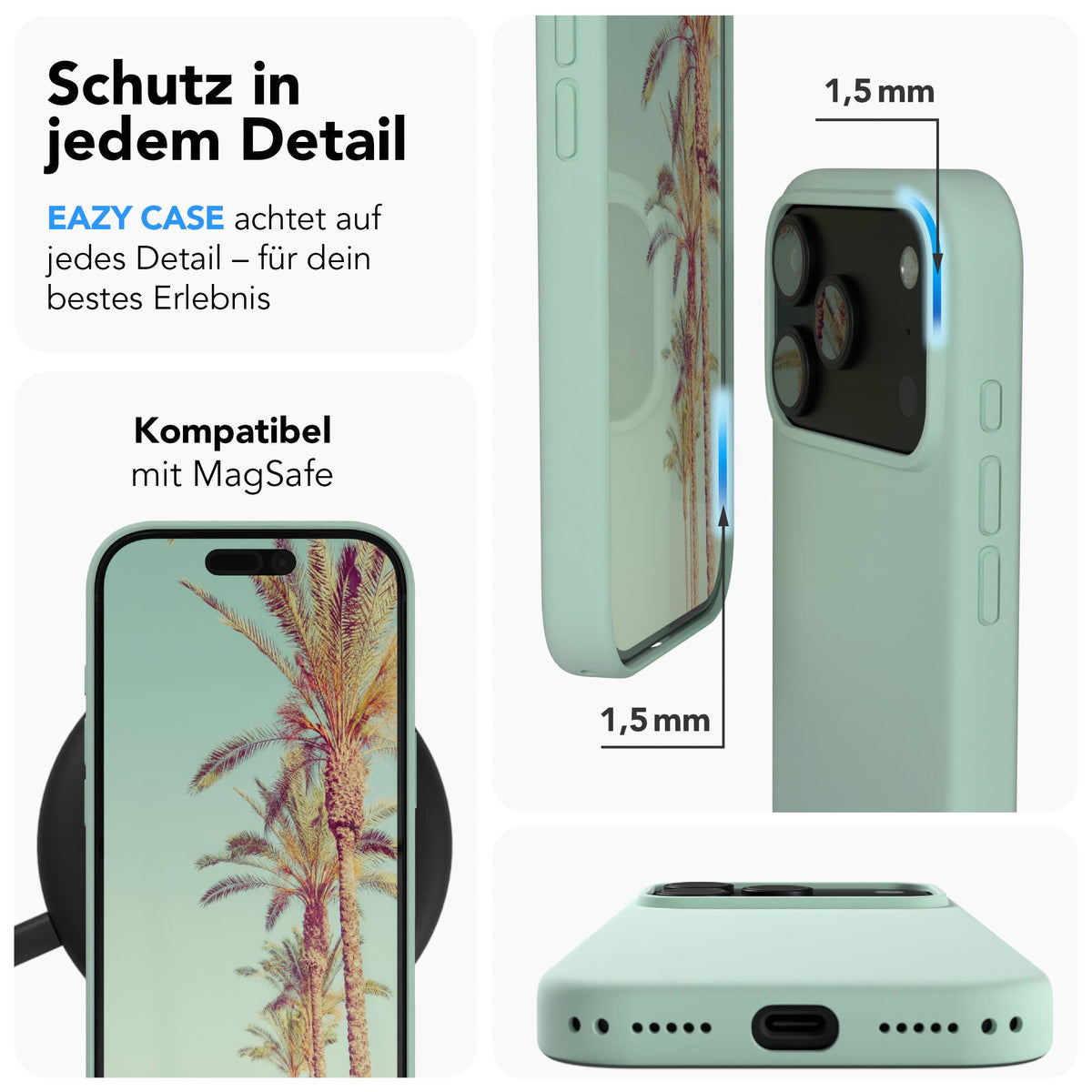 iPhone 18 Pro premium Silikonhülle mit MagSafe