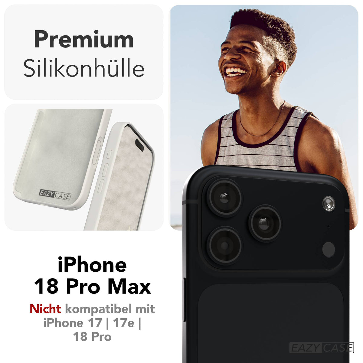 iPhone 18 Pro Max Premium Silikonhülle
