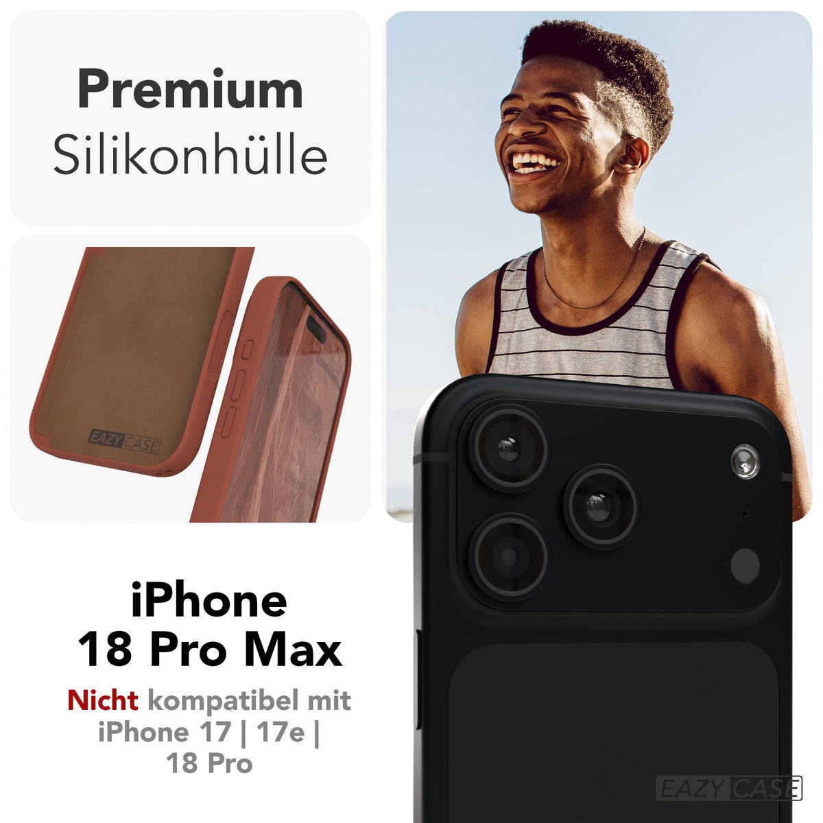 iPhone 18 Pro Max Premium Silikonhülle