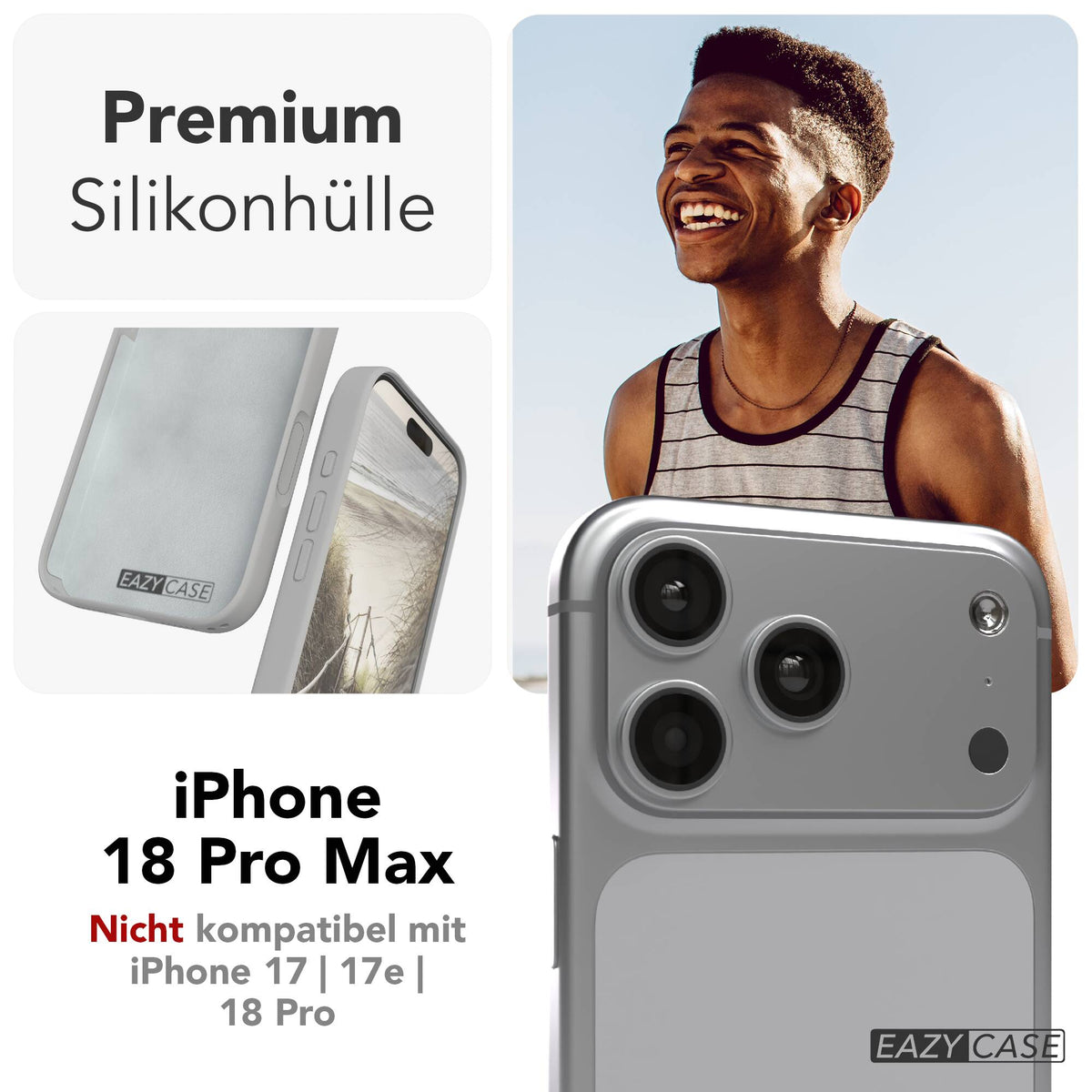 iPhone 18 Pro Max Premium Silikonhülle