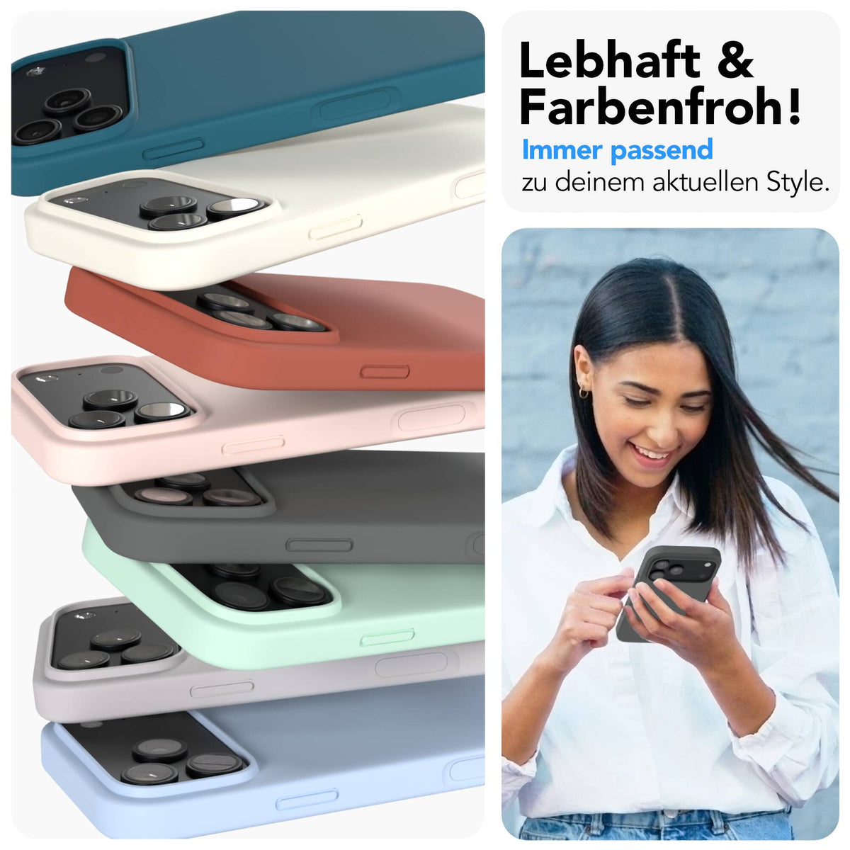 iPhone 18 Pro Max Premium Silikonhülle