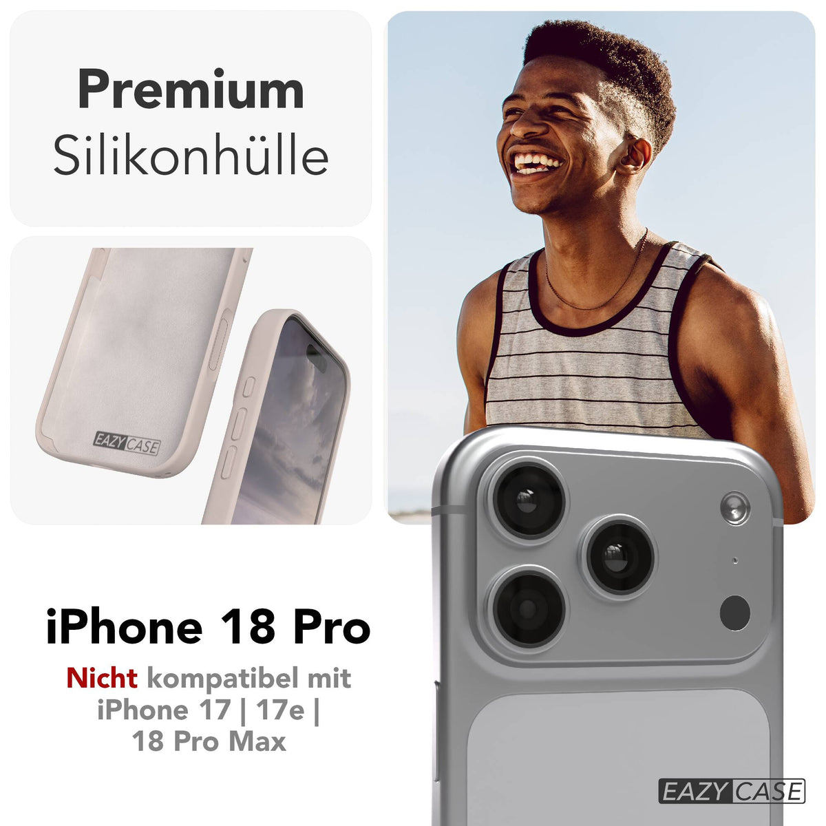 iPhone 18 Pro Premium Silikonhülle