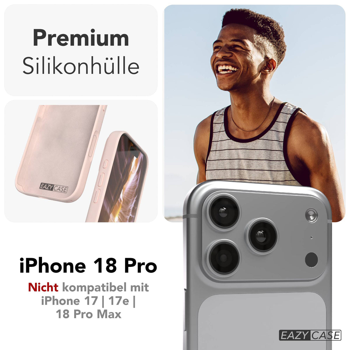 iPhone 18 Pro Premium Silikonhülle