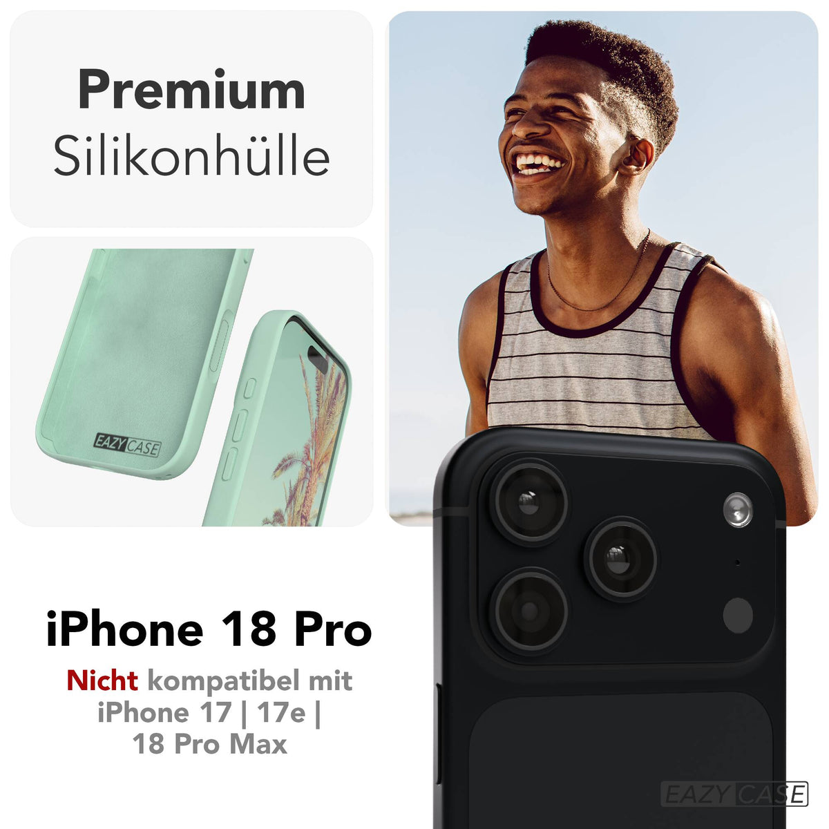 iPhone 18 Pro Premium Silikonhülle