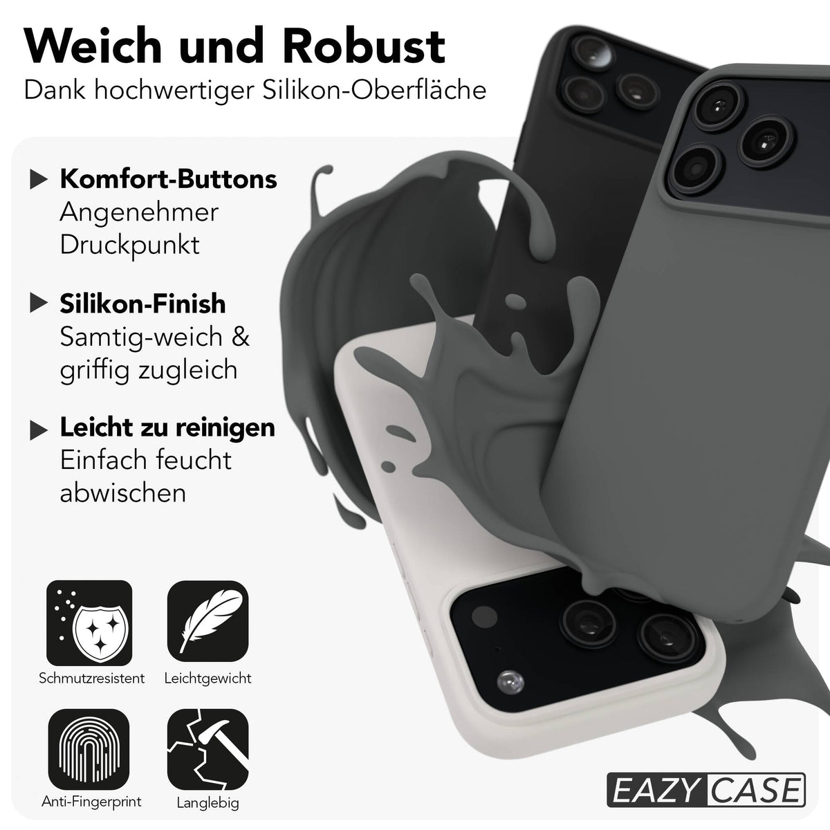 iPhone 18 Pro Premium Silikonhülle