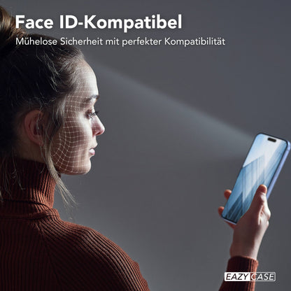 iPhone 18 Pro Max 2er Set Glasfolie + Installationsrahmen