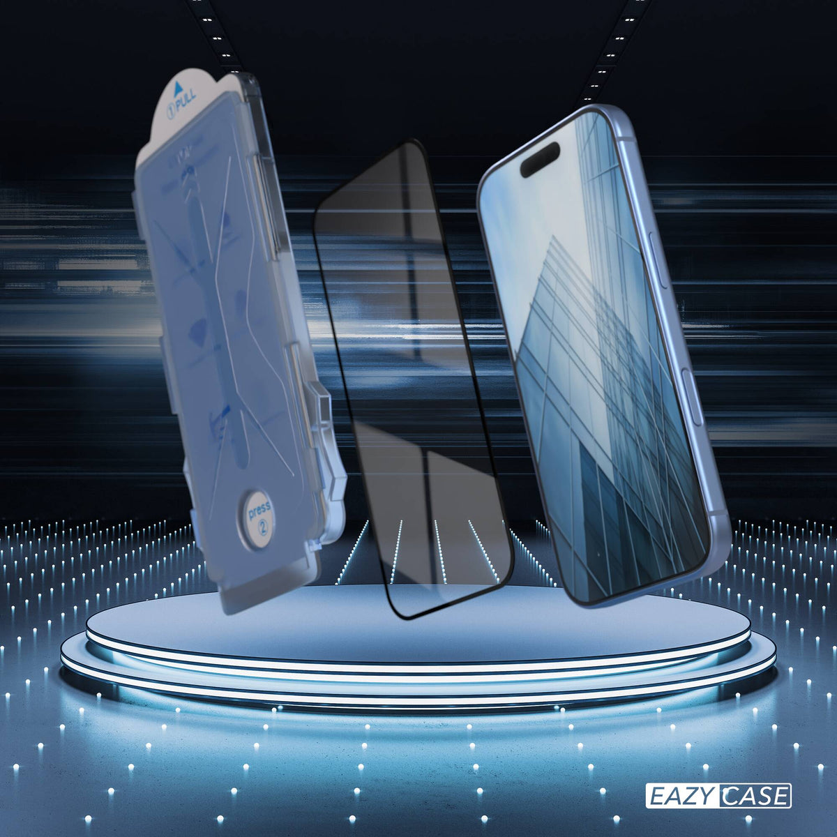 iPhone 18 Pro 2er Set Glasfolie + Installationsrahmen